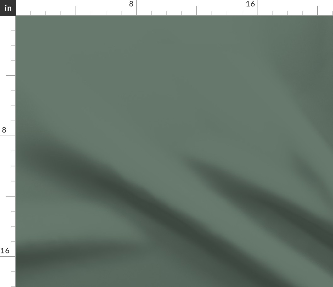 65776b grey emerald green Solid unprinted plain coordinate blender-63