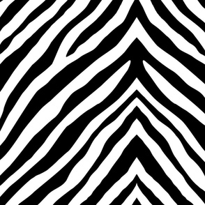 zebra zig-zag_black and white