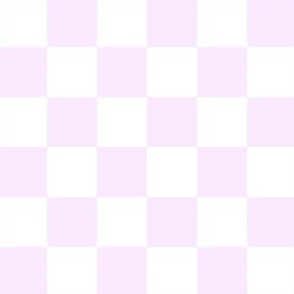Small // Retro Checker Checkerboard in Light Purple Pink