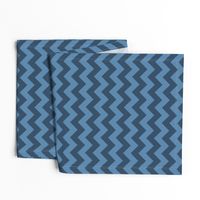 Dusty Blue Chevron (#324e66, #5687ac)