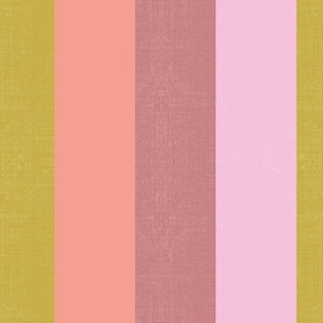 WIDE AWNING STRIPE : PINK : LIME : XL