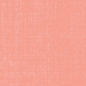 LINEN TEXTURE : PEACHY PINK CORAL