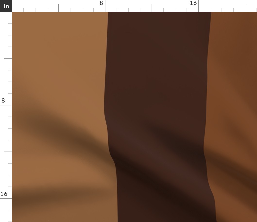 Large - 8" wide Awning Stripes - Santa Fe Brown - Dark Oak - Saddle