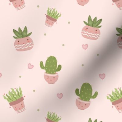 Happy Pink Plants