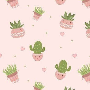 Happy Pink Plants