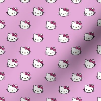 Cute kawaii kitty face-2x2