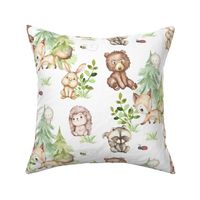 Woodland Forest Animals Baby Nursery