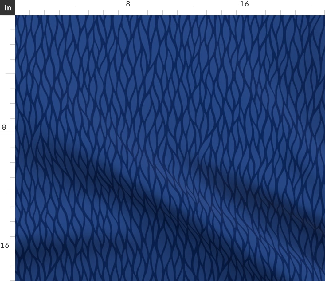 M ultramarine Abstract waves 0023 A geometric blue chevron