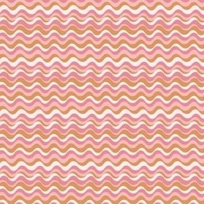 Beach Waves (1.5") - pink, brown (ST2024BW) 