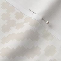 L mosaic pixel beige 0041 L brown traditional abstract preppy modern retro check dot geometric white texture vintage