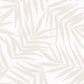 Neutral Palm Leaves