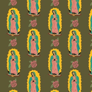 Guadalupe Pattern1green