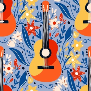 Floral Symphony - Guitars and a Festival of Flowers (Large)
