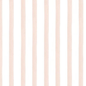 Blush Pink Watercolor stripes