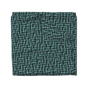 Woven Enigma - dark teal