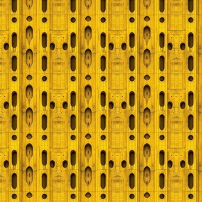 Industrial Echoes: Abstract Yellow Textured Pattern