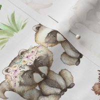 Woodland Animals Love Baby Nursery