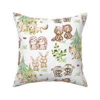 Woodland Animals Love Baby Nursery