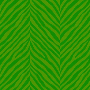 zebra herringbone_cucumber green and green leaf