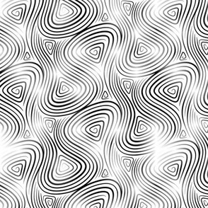 (S) Black & White Energy Waves