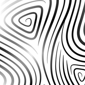 (L) Black & White Energy Waves