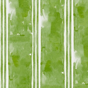 Freehand Watercolor Awning Stripes_olive