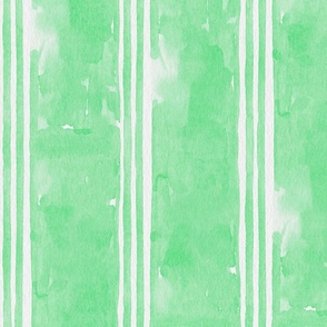 Freehand Watercolor Awning Stripes_soft green