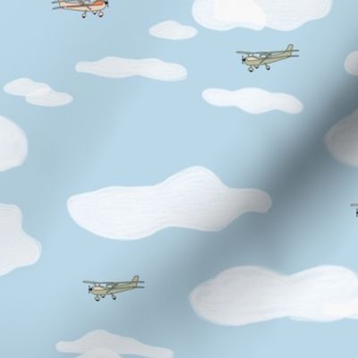 Airplanes in the Clouds