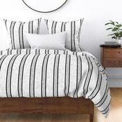 Large stripes with Textured and Maze lines_Black on White_Vertical_Black and White Collection