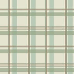 Eco-green flow checkered pattern