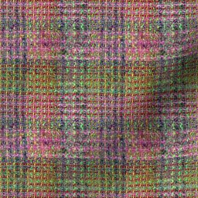 6th Doctor's printed bouclÃ© coat backside