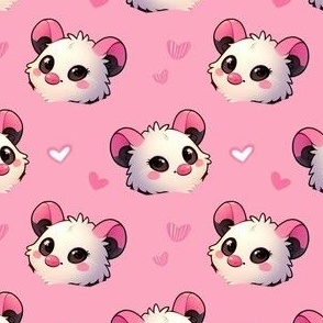 Pretty Love Possum Pink