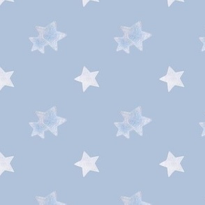 Blue Paper Stars