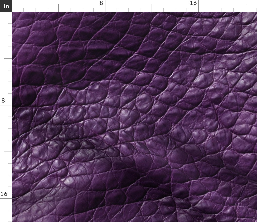 Amethyst Purple Ostrich Skin 10