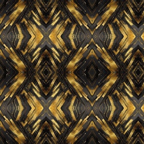 Black and gold paint 5