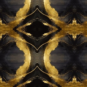 Black and gold paint 6