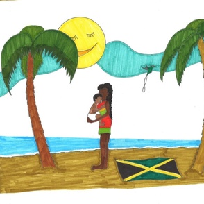 Jamaica Beach Day