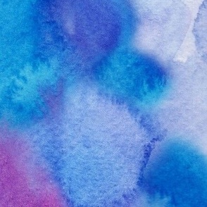 Watercolor plain texture blue and magenta tones, background, solid, marbled