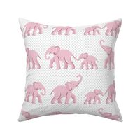 elephant parade/baby pink/medium