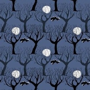 Night Owl, blue (small, 4x3)