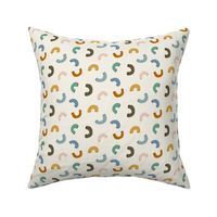 Colorful Macaroni on Ivory - small