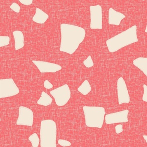 Medium Scattered Patches_Bold Pink_Pantone 2024 collection