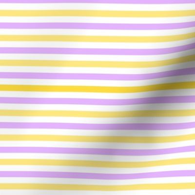 Bee .25 Stripe pink yellow