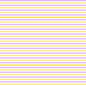 Bee .25 Stripe pink yellow