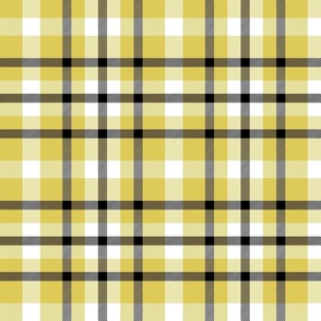 Stylish Yellow Plaid