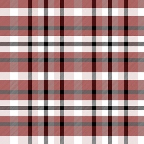 Modern Red Plaid