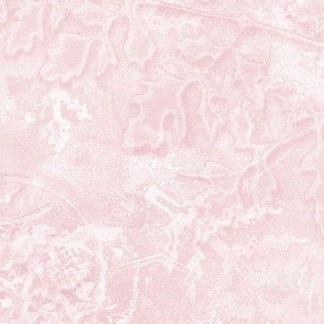 Cut Glass and Ferns Gel Print Textures in Shades of Cotton Candy Pink
