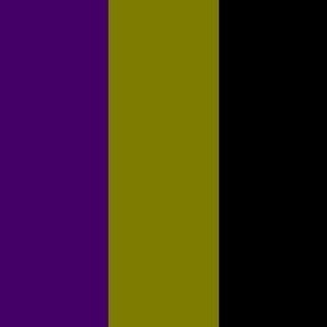 Purple Black Olive Green Stripes