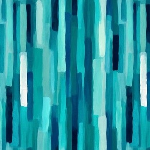 watercolor blue teal stripes