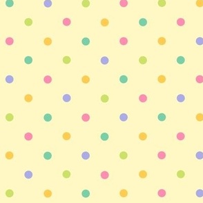 Party Polka Dots - Yellow
